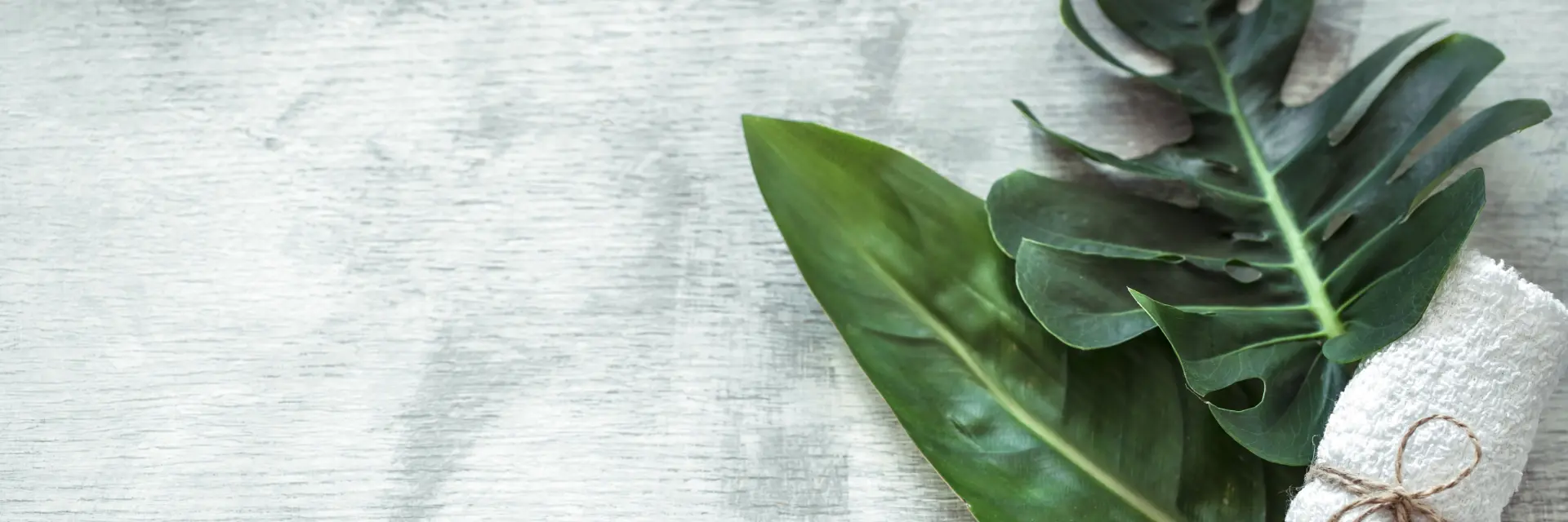 A person enjoying a wellness treatment